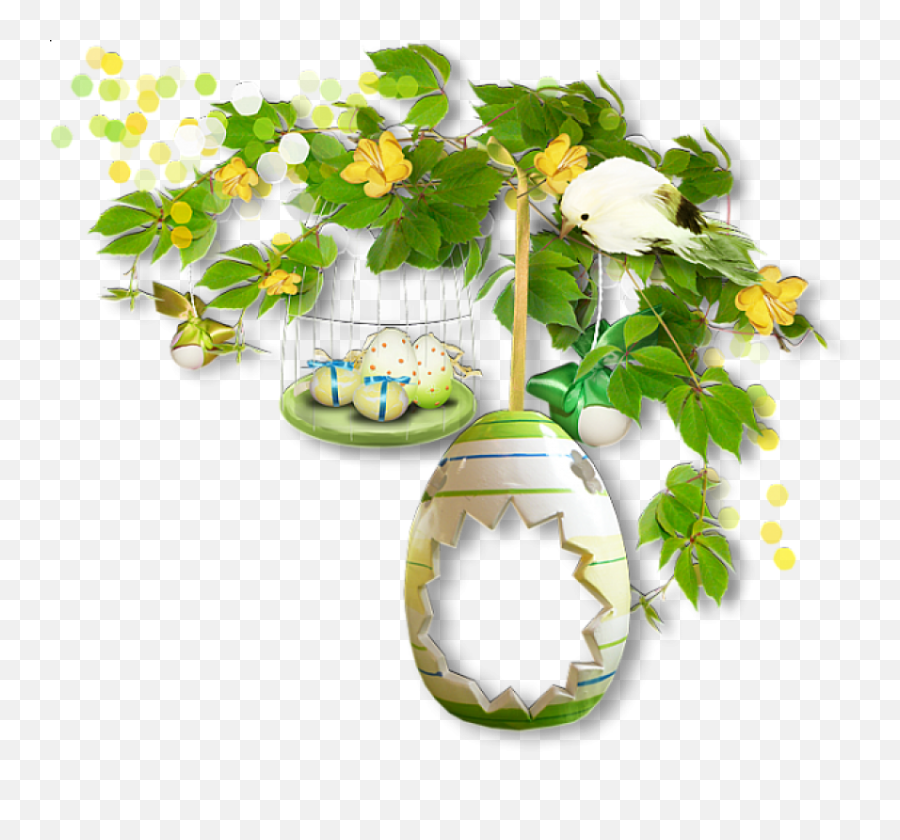 Download Transparent Cute Easter Clip Art - Full Size Png Easter Egg Frame Png Transparent,Easter Frame Png