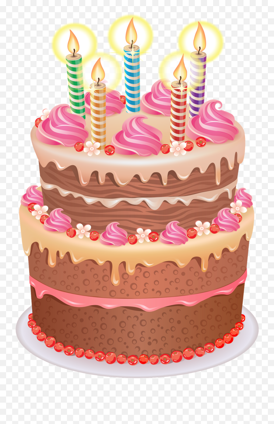 Happy Birthday Graphics Clip Art Png Cake Clipart Transparent Background