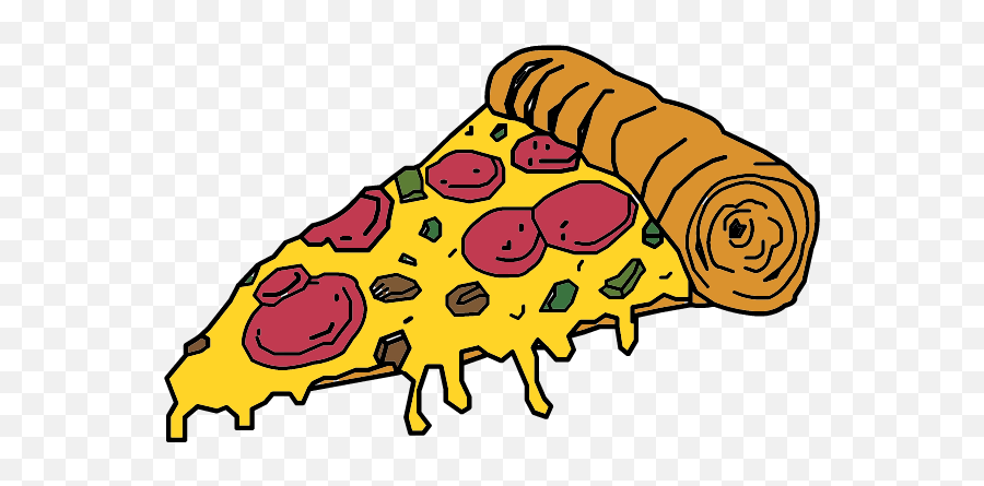 Pizza Cartoon Png Image - Cartoon Pizza,Cartoon Transparent