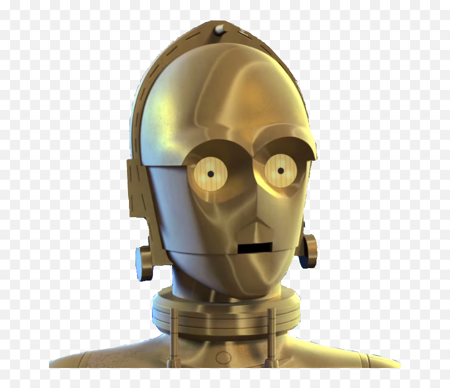 C3po Head Png Picture - C3po Png,C3po Png