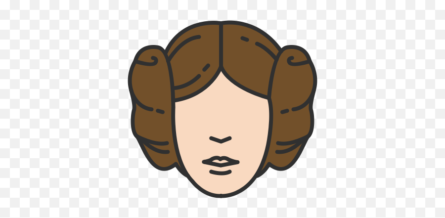Carrie Fisher Lady Princess Leia - Star Wars Leia Icon Png,Leia Png