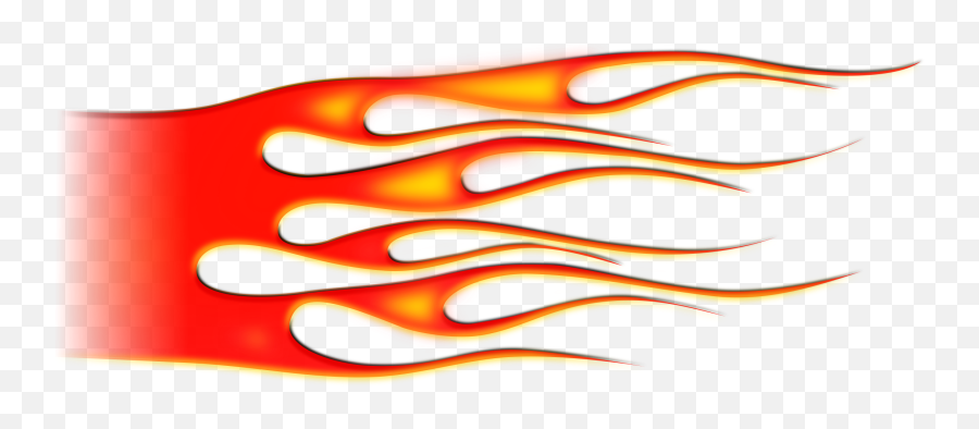 Flames Clipart Hot Rod Flame - Transparent Car Flames Png,Hot Rod Png