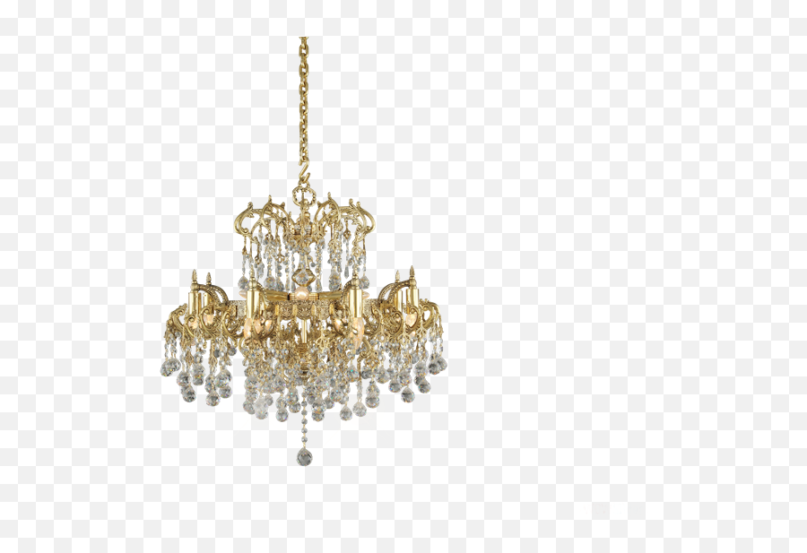 Gold Chandelier Png 1 Image - Gold Transparent Chandelier Png,Chandelier Png