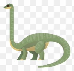 Transparent Png Svg Vector File - Caricatura Cuello Largo Dinosaurios,Brachiosaurus Png