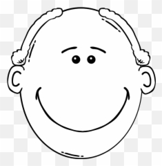 Man Clipart Father Face - Cartoon 600x611 Png