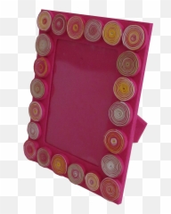 Quilled Fun Photo Frame - Art Paper png
