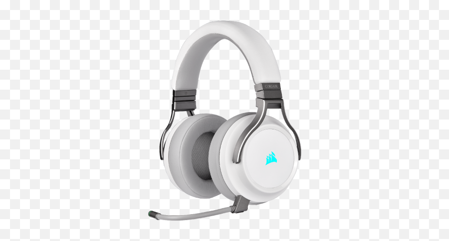 Corsair Virtuoso White - Wireless Gaming Headset Corsair Virtuoso Rgb Wireless Carbon Png,Headphone Logos