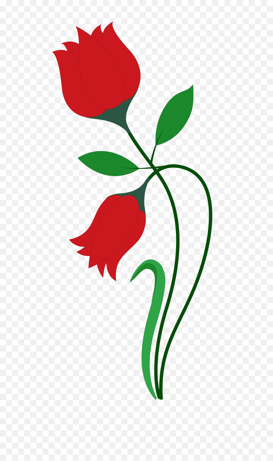 Rose Flower Vector Png Image - Rose Flower Design Art,Rose Flower Png