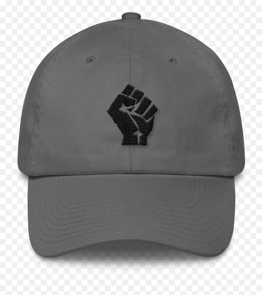 Black Power Fist Cotton Cap Png