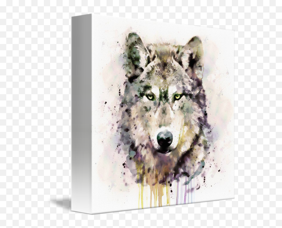 Wolf Head By Marian Voicu Promote Your Small Business Now - Watercolor Wolf Head Png,Wolf Head Png