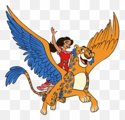 Princess Elena Of Avalor And Skylar 2d - Elena Of Avalor And Skylar Png,Elena Of Avalor Png