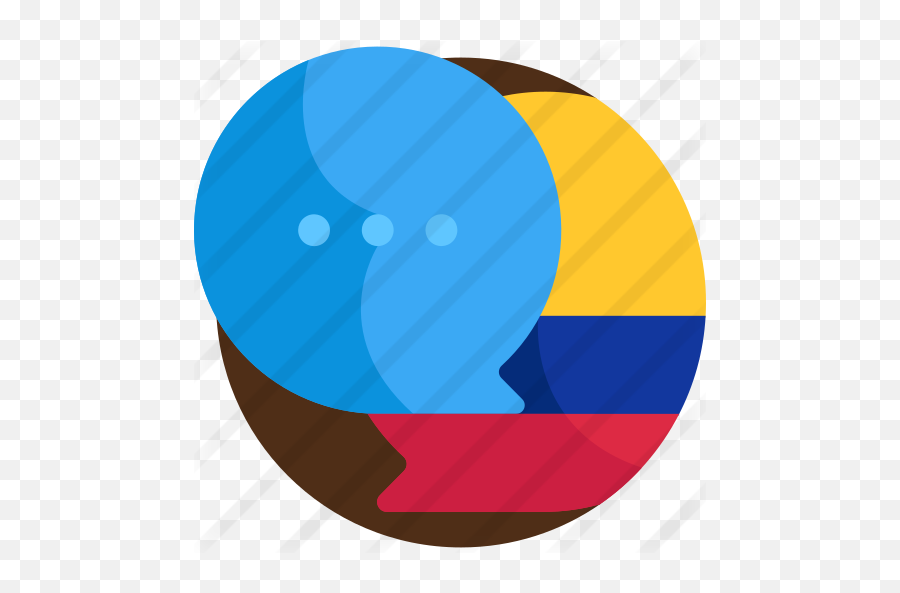 Colombian - Circle Png,Colombian Flag Png