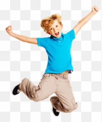 Boy Jumping - Transparent png