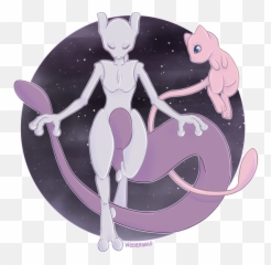 Mewtwo - Mew And Mewtwo Png,Mew Png