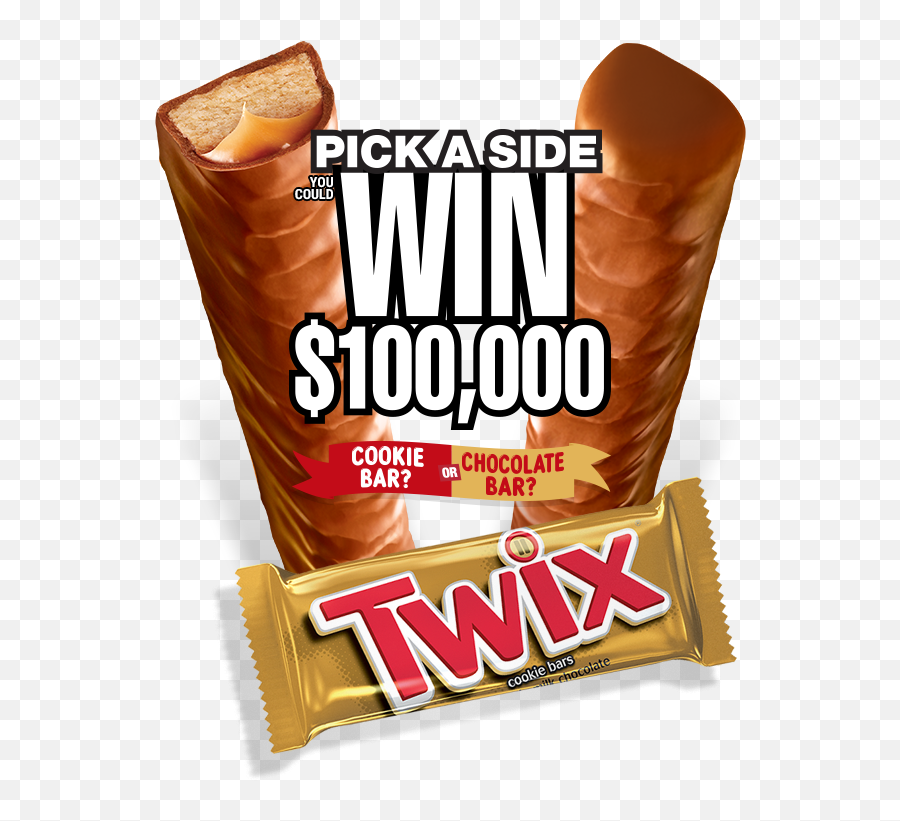 Twix Pick A Side Instant Win Game U2013 Enter Online Or Text - Junk Food Png,Twix Png