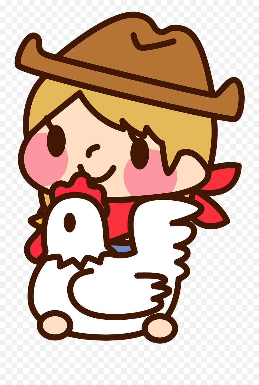 Cowgirl With Chicken Clipart - Cowgirl Crying Png,Cowgirl Png