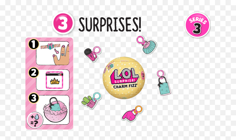 Lol Charm Fizz Review - Lol Surprise 7 Layers Png,Lol Surprise Logo Png