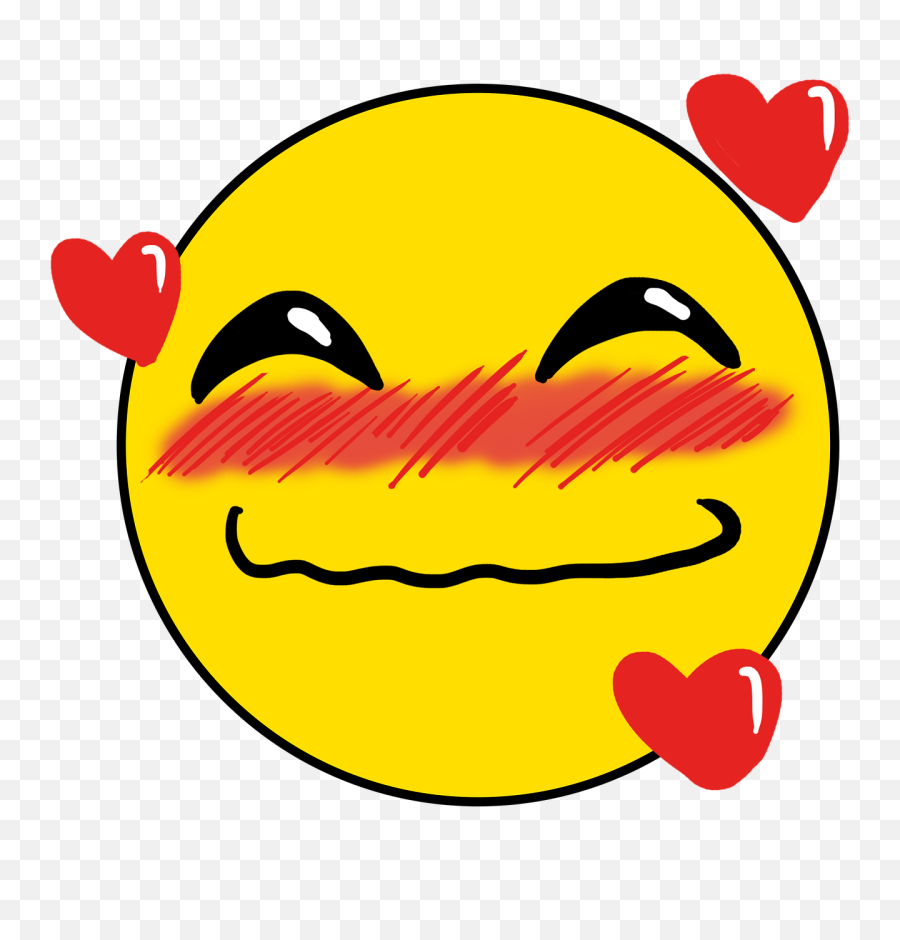 Emoji Love Smiley - Happy Png,Heart Face Emoji Png