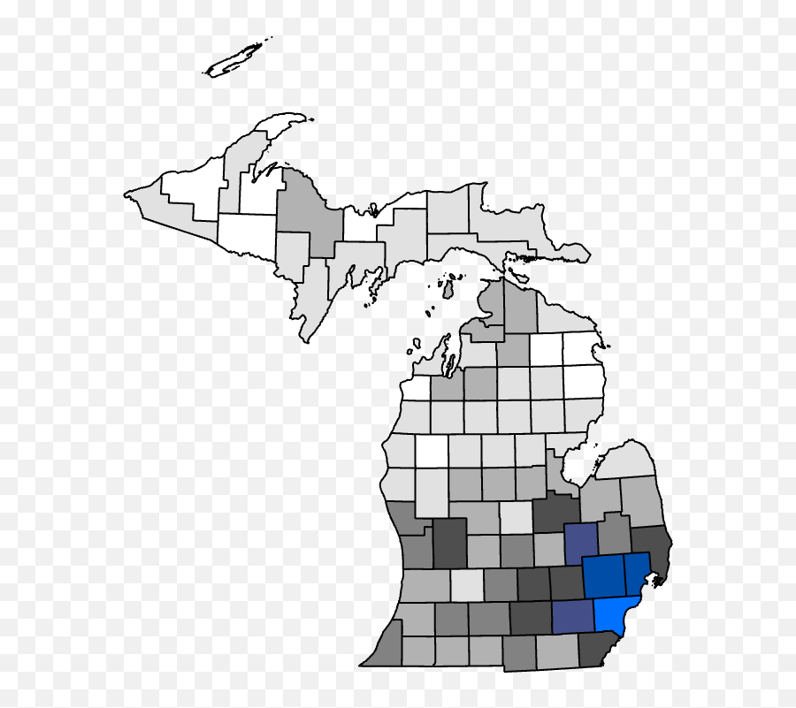 Filecovid - 19 Cases In Mi As Of April 10png Wikimedia Commons Michigan Covid 19 Map,April Png