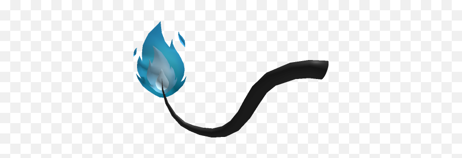 Blue Fire Tail - Roblox Blueberry Cow Tail Roblox Png,Blue Fire Png