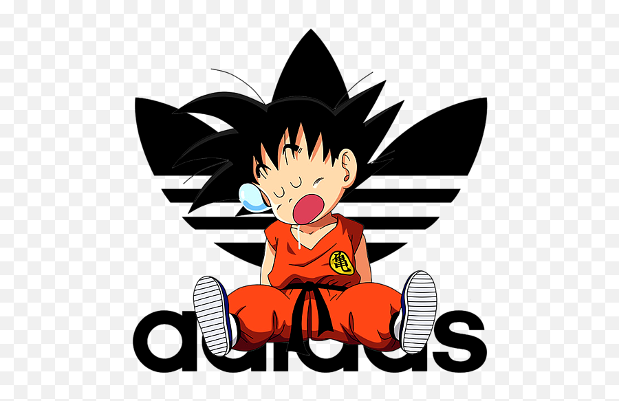 Goku Adidas Shower Curtain Dragon Ball Z Baby Goku Png Goku Logo Free Transparent Png Images Pngaaa Com