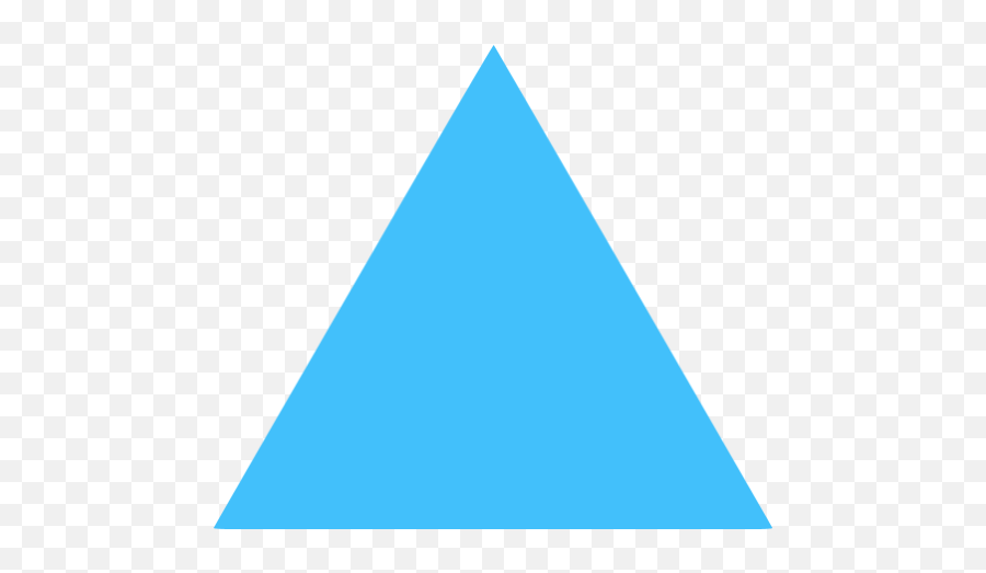 Caribbean Blue Triangle Icon - Triangle Png,Blue Triangle Logos