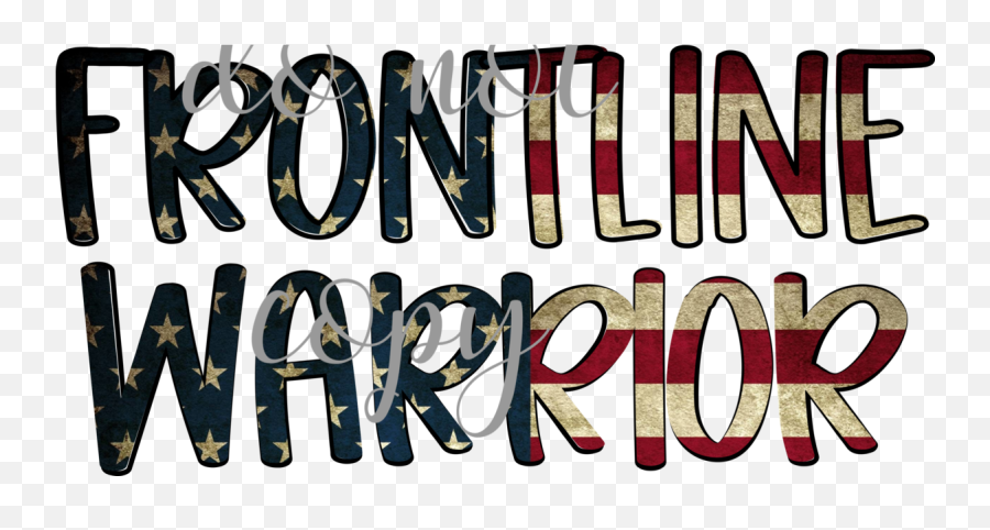 Frontline Warrior - Horizontal Png,Warrior Cat Logos
