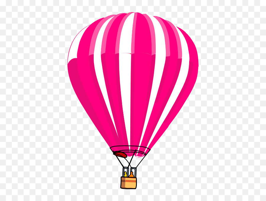 Download Pink Hot Air Balloon Png - Hot Air Balloon Clip Art,Hot Air Balloon Transparent