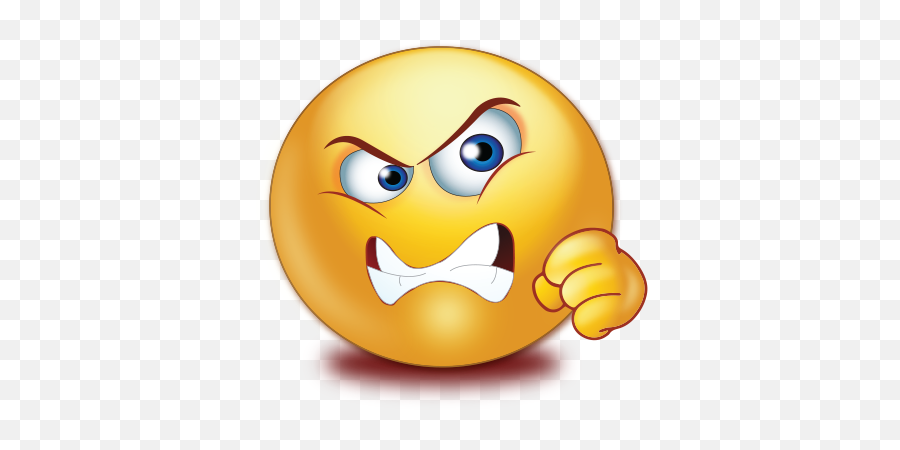 Mad Angry Fist Emoji - Angry Mad Face Emoji Png,Fist Emoji Transparent