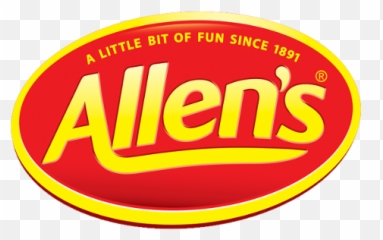 Allens Jelly Bean Mini Bags - Allens Lollies Logo Transparent Png,Jelly Bean Logo