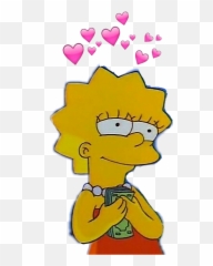 Aesthetic Money Clipart - Aesthetic Simpsons Png Transparent Aesthetic Simpsons Png,Aesthetic Transparent