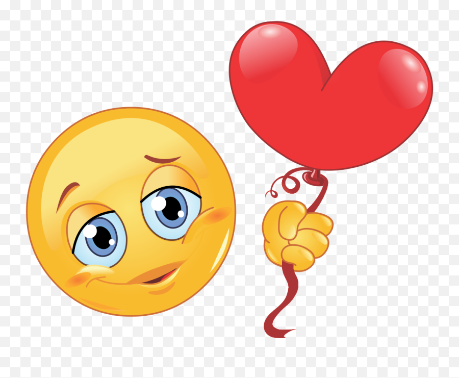 Heart Balloon Emoji Decal - Heart Smiley Png,Balloon Emoji Png