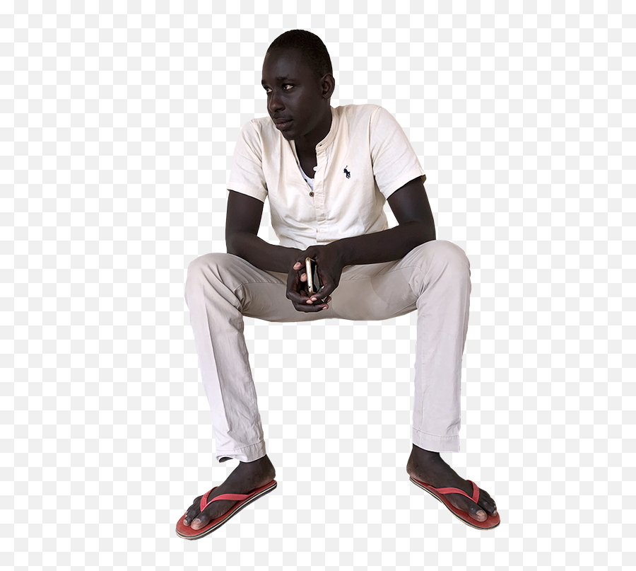 African Man Sitting U2013 Afrikut - African Man Sitting Png,Man Sitting Png