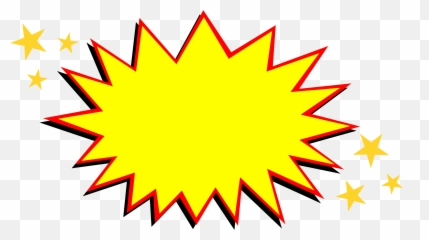 Explosion Png Clipart 7 Image - Transparent Background Clipart