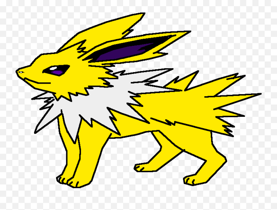 Pixilart - Sparky The Jolteon By Whitewolfqueen Fictional Character Png,Jolteon Transparent