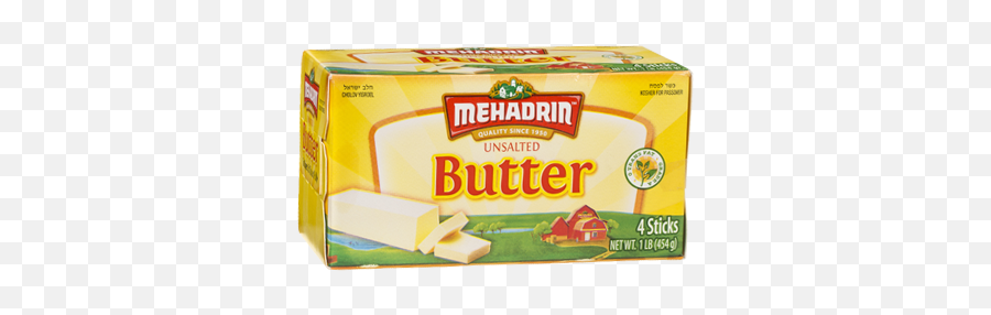 Product Listing - 1 Stick Mehadrin Butter Png,Stick Of Butter Png