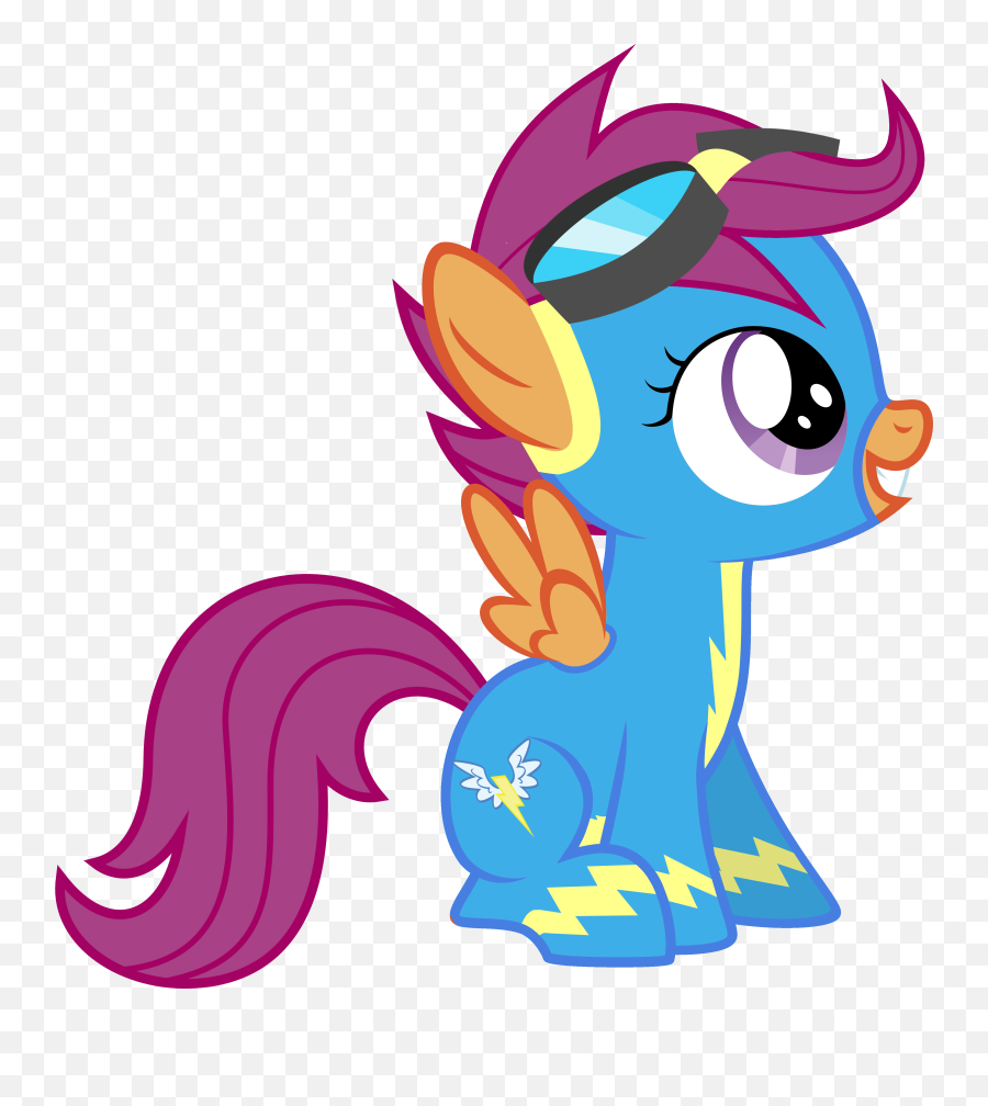 Download Scootaloo Big Eyes Png Profile - Rainbow Dash Scootaloo Dress,Big Eyes Png