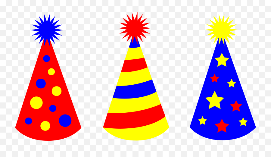 Free Birthday Hat Clipart Download - Party Hat Png Clipart,Birthday Hats Png