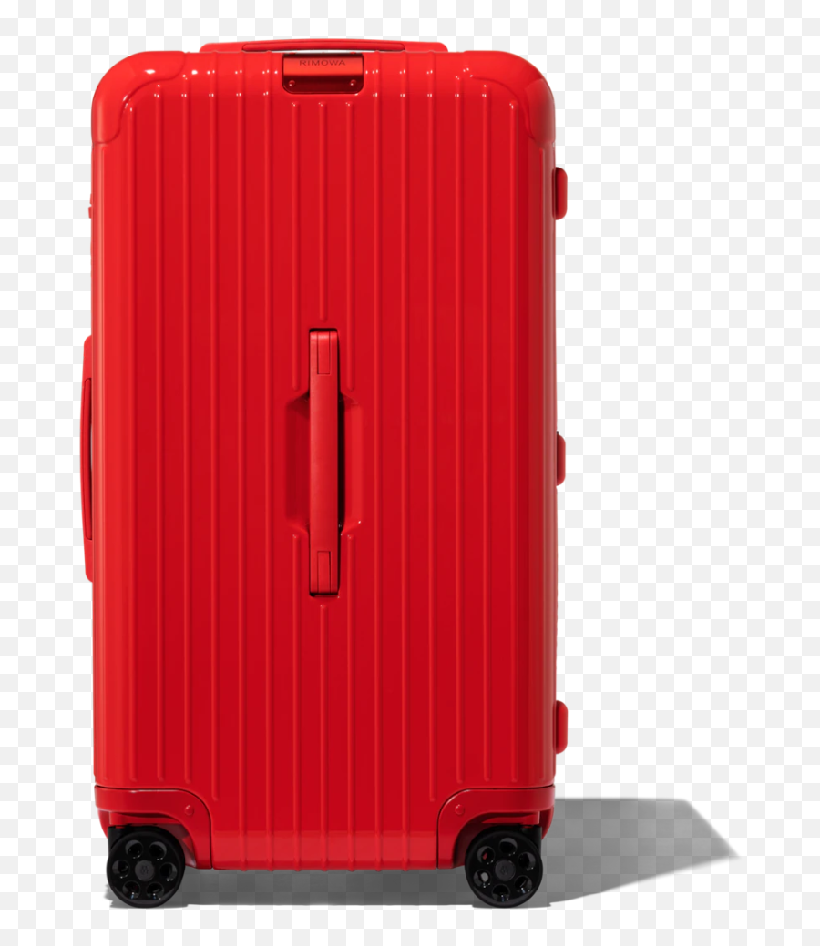 Essential Trunk Large Suitcase Red Rimowa - Rimowa Trunk Png,Shell Stores Icon