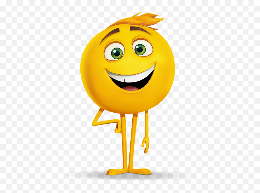 Excited Clipart Emoticon - Emoji Movie Main Character Png,Excited Emoji Png