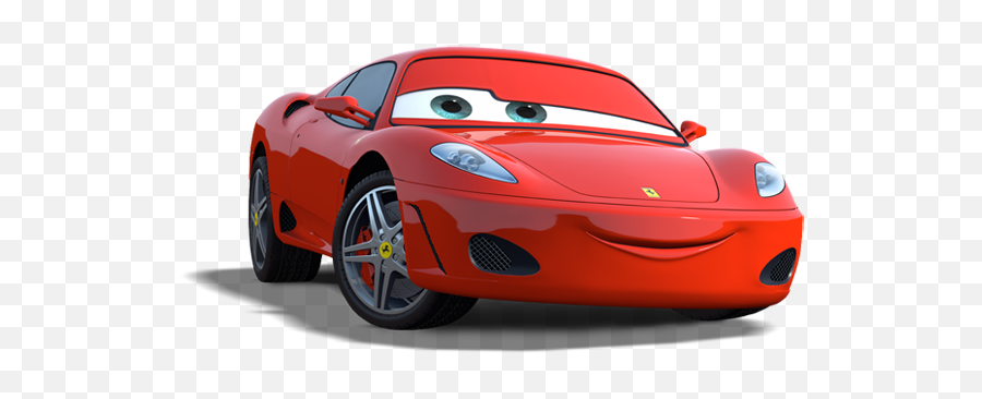 Red Car From The Movie Cars - Ferrari Cars Disney Png,Cars Png