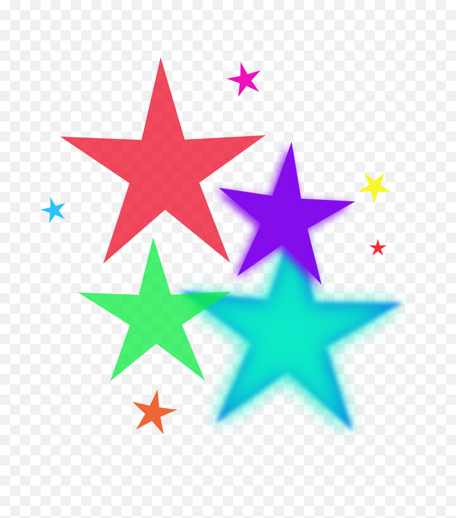 Download Rainbow Stars Images Png Clipart Free - Rainbow Star Clipart,Stars Png