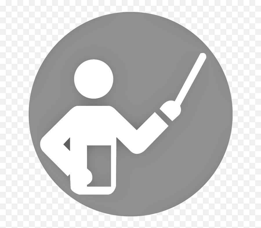 Employee Icon - Learning And Development Icon Transparent Training Icon Grey Circle Png,Development Icon Png