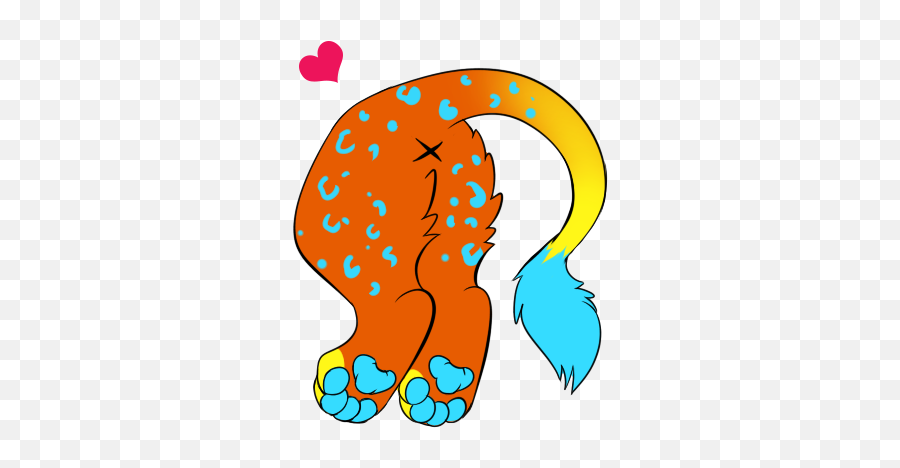 Lion Butt Icon By Frayadiblidu - Fur Affinity Dot Net Dot Png,Du Icon