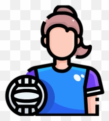 Volleyball Orion - Girl Player Png Icon