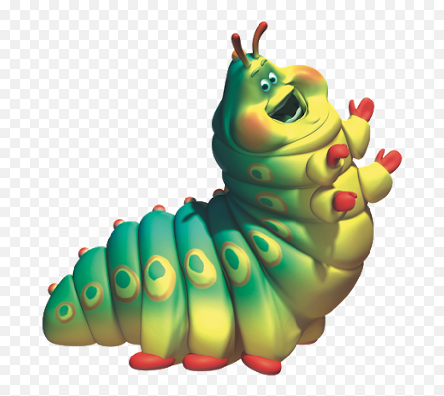 Download Hd Heimlich - Caterpillar Bugs Life Transparent Png Caterpillar From Bugs Life,Caterpillar Transparent Background