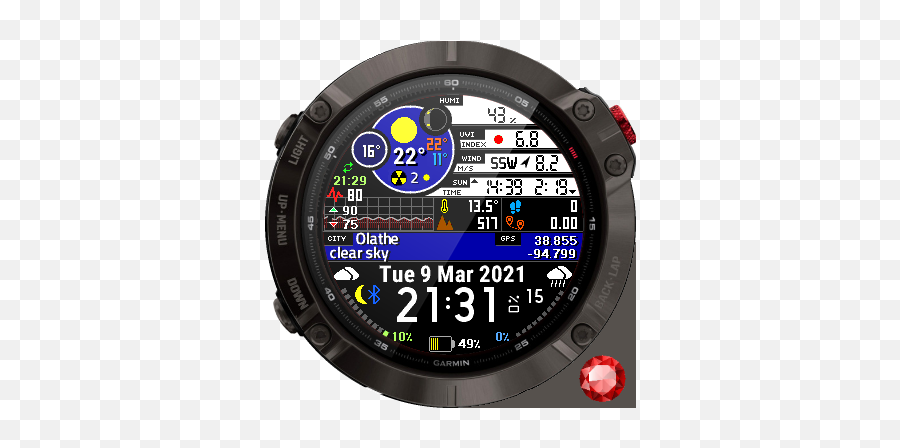 X3m Weather Owm Garmin Connect Iq - Solid Png,Icon Speed Freak