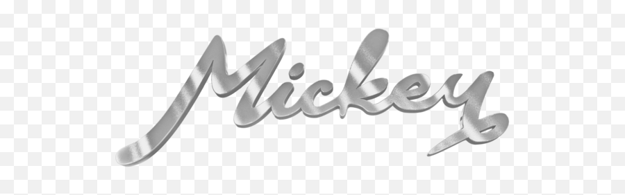 Logo Dj Mickey - Clip Art Library Mickey Name Logo Png,Behance Logo Png