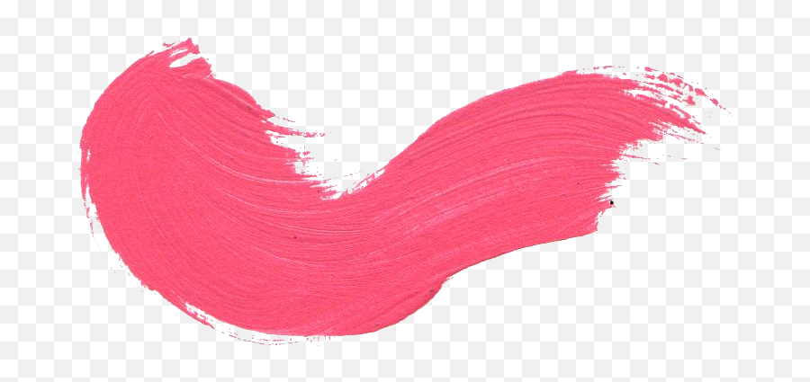 24 Pink Paint Brush Stroke Png Transparent Onlygfxcom - Red Hair,Hair Png Transparent