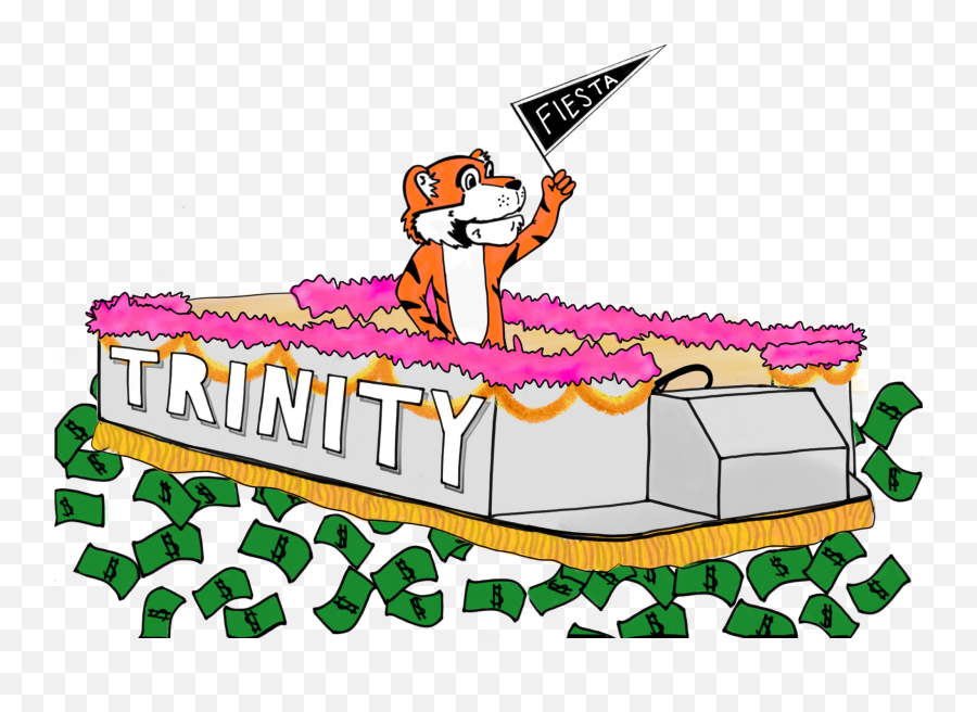Trinity Will Participate In Two Parades This Fiesta The - Cartoon Png,Fiesta Png